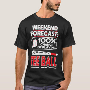 Camiseta T Ball 100 Posibilidad De Jugar Pelota Tball Teeba