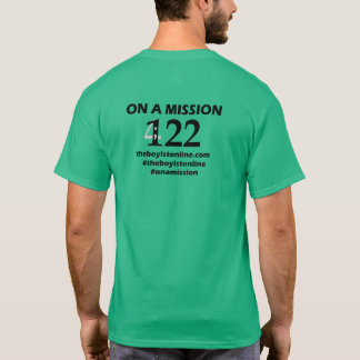 Camiseta T básico en apoyo de la línea caridades de