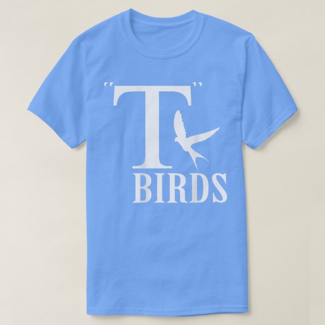 Camiseta T Bird Funny Halloween Costume rocker 1950s  Print (Diseño del anverso)