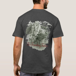 Camiseta T blanco con foto y The FoundingFathers T-Shir