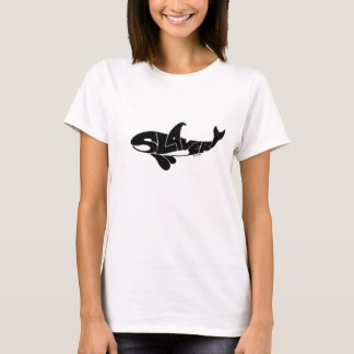Camiseta T blanco esclavo de las mujeres