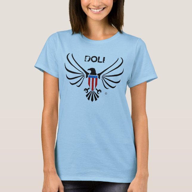 Camiseta T cabido DOLI para mujer (Anverso)