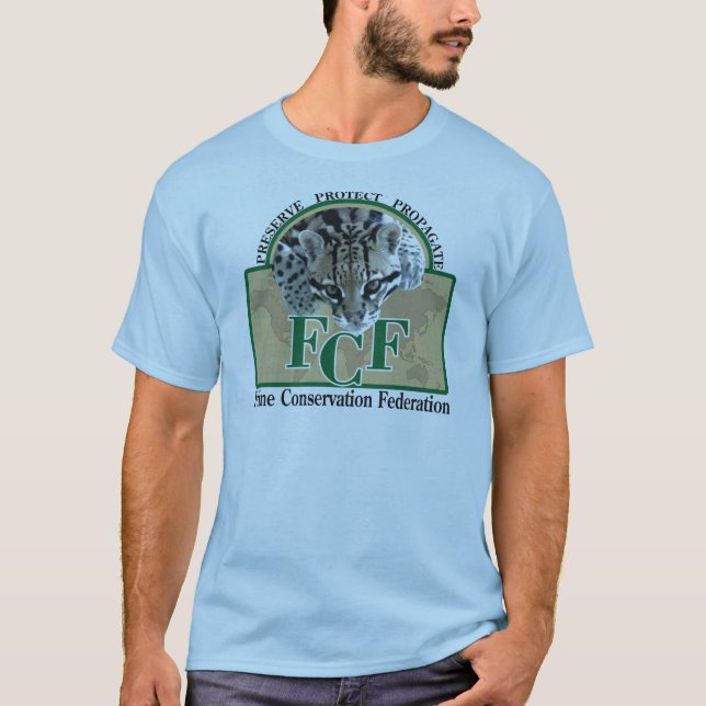 Camiseta T-Camisa-Hombres básicos (Anverso)