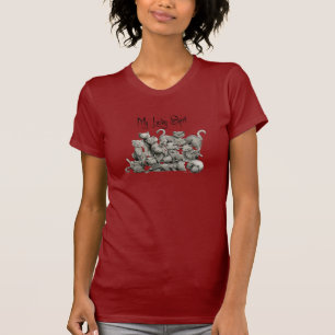 Camiseta T-camisa-Personalizar afortunado 13