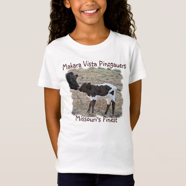 Camiseta T-camisa-personalizar de Bonnie y de la Dicha-yth (Anverso)