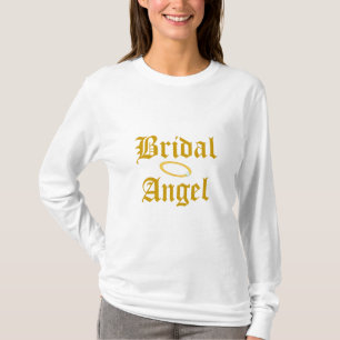 Camiseta T-Camisa-Personalizar nupcial del ángel