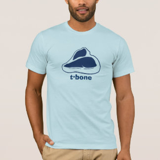 Camiseta T·Camiseta del hueso, azul
