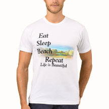 T-CAMISETAS-Coma, duerma, vare, repita, vida es