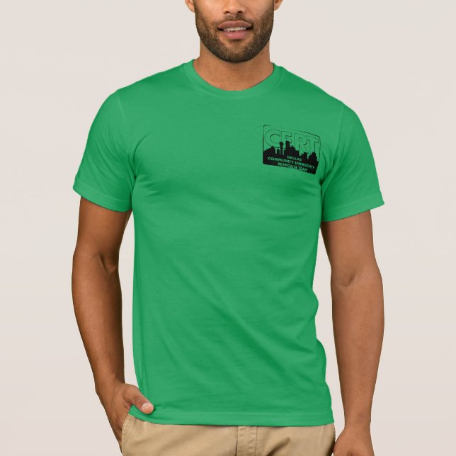 Camiseta T Casual Verde (Anverso)