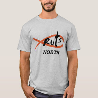 CAMISETA T CON EL LOGOTIPO ANARANJADO