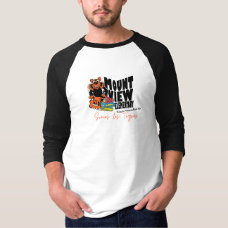 Camiseta T de béisbol de MTV