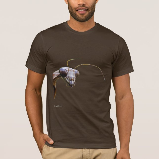 Camiseta ~ T de la mantis religiosa (Anverso)