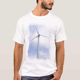 Camiseta ~ T de la turbina de viento