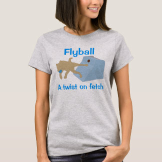 Camiseta T de las mujeres con toros de volante