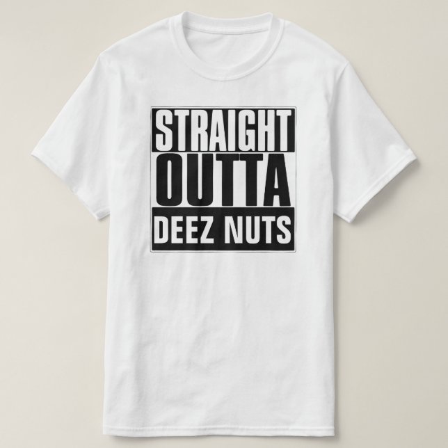 CAMISETA T DE LAS TUERCAS DE DEEZ DE SALIDA DIRECT (Diseño del anverso)