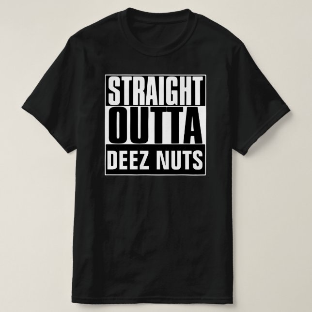 CAMISETA T DE LAS TUERCAS DE DEEZ DE SALIDA DIRECT (Diseño del anverso)