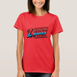 CAMISETA T DE LECCIONES APRENDIDAS CON ENFOQUE DE 