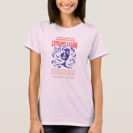 CAMISETA T DE LECCIONES APRENDIDAS DE MANIPULACIÓN