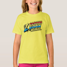 CAMISETA T DE LECCIONES APRENDIDAS PARA NIÑAS/CHIC