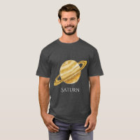 T de los hombres de acuarela del planeta de Saturn