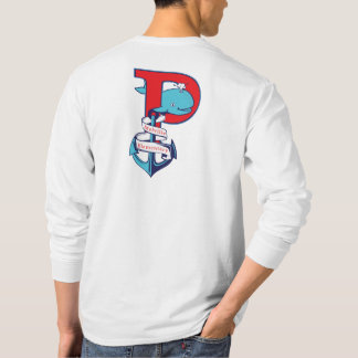 Camiseta T de manga larga con ancla