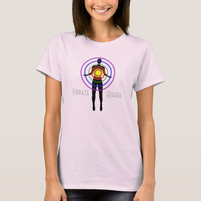 Camiseta T de manga larga negra para mujeres (Anverso)