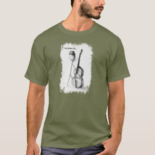 Camiseta T de Stickman Bass Hombre