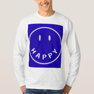 camiseta T de tamaño mediano con diseño de cara fe