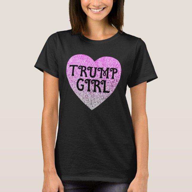 CAMISETA T DE TRUMP CHICA 2024 (Anverso)