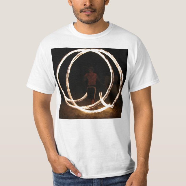 Camiseta t del fuego (Anverso)