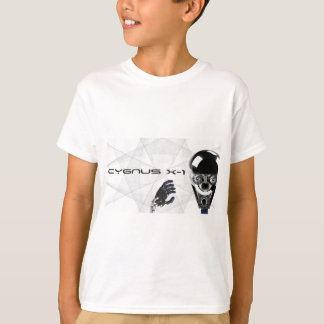 Camiseta T del logotipo del robot del Cygnus X-1 y pedazo
