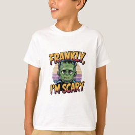 Camiseta T del monstruo de Halloween Frankenstein