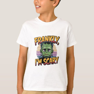 Camiseta T del monstruo de Halloween Frankenstein