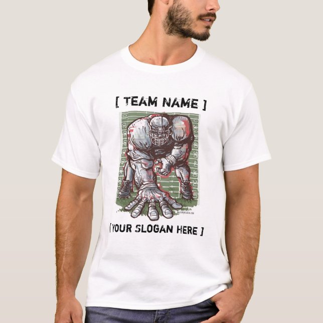 Camiseta T del personalizable de la postura de tres puntos… (Anverso)