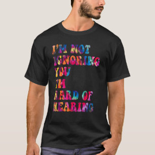 Camiseta T Difícil De Escuchar Lenguaje De Señas ASL Concie