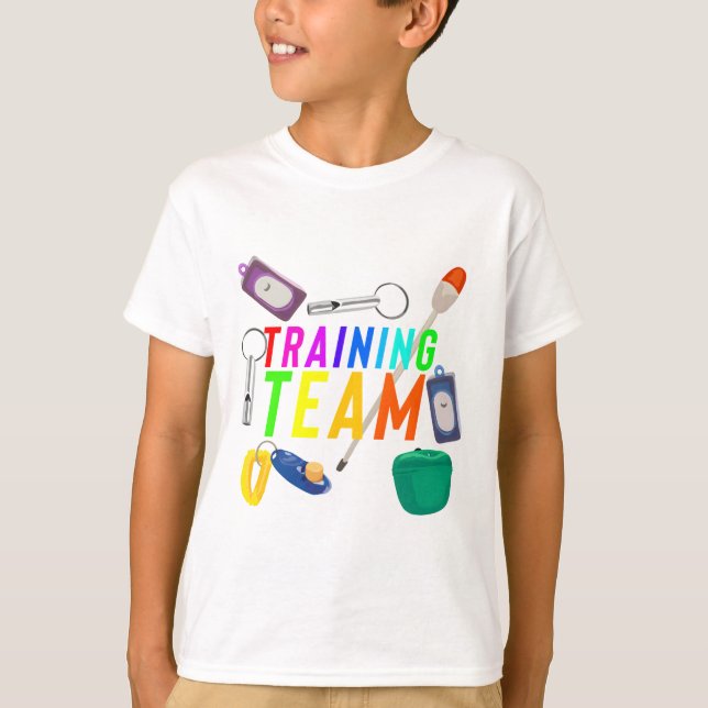 Camiseta T es para el equipo de entrenamiento (Anverso)