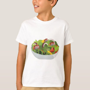 Camiseta T es para la rana de tomate