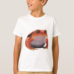 Camiseta T es para la rana de tomate