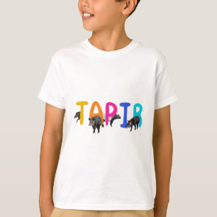 Camiseta T es para Tapir