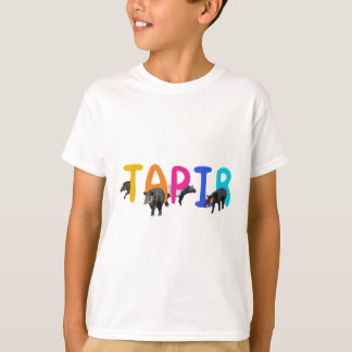 Camiseta T es para Tapir