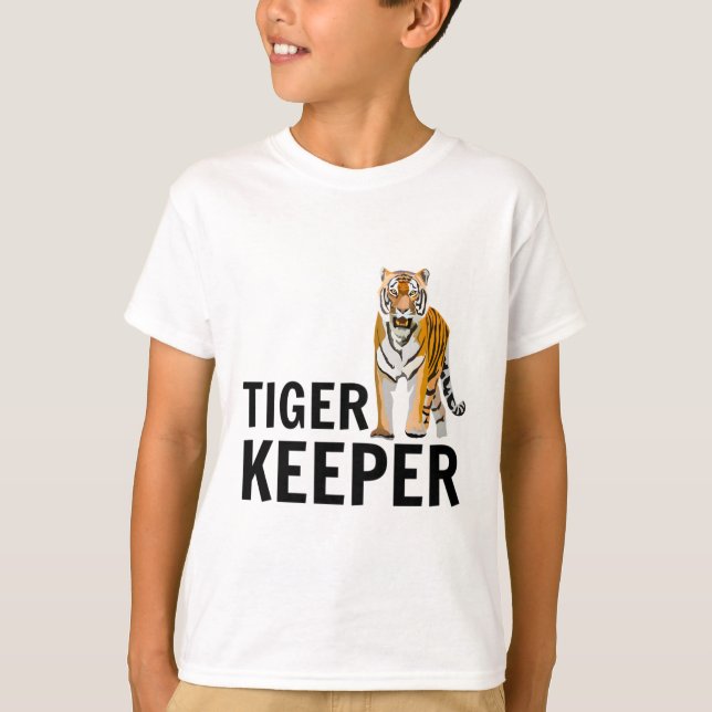 Camiseta T es para Tiger Keeper (Anverso)