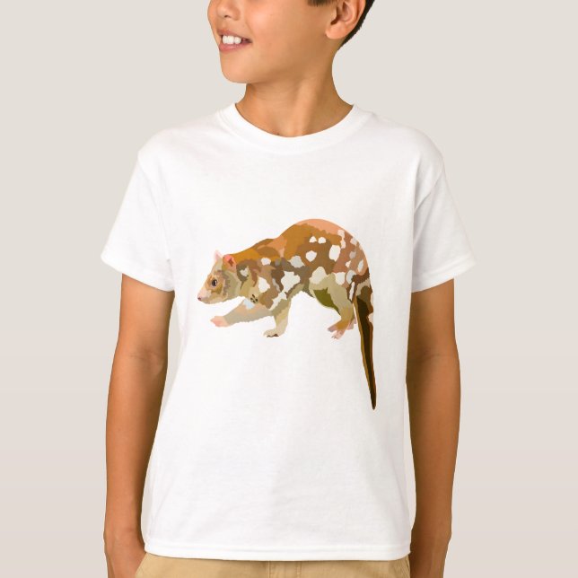 Camiseta T es para Tiger Quoll (Anverso)