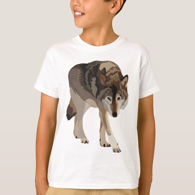 Camiseta T es para Timber Wolf (Anverso)
