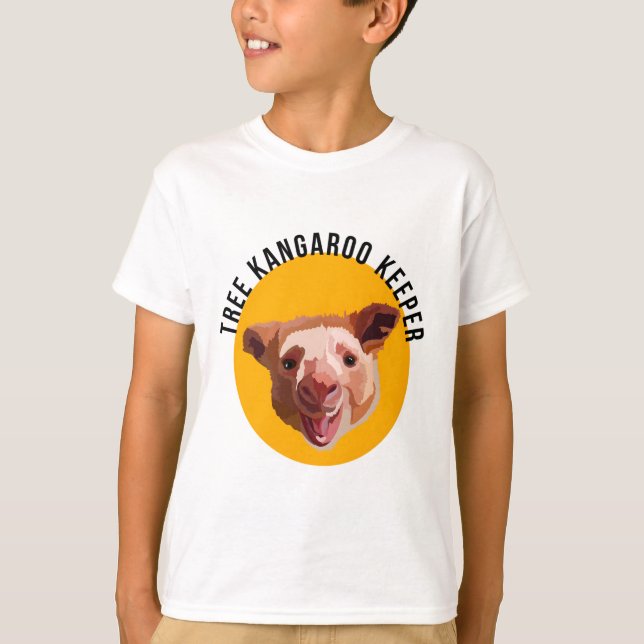 Camiseta T es para Tree Kangaroo Keeper (Anverso)