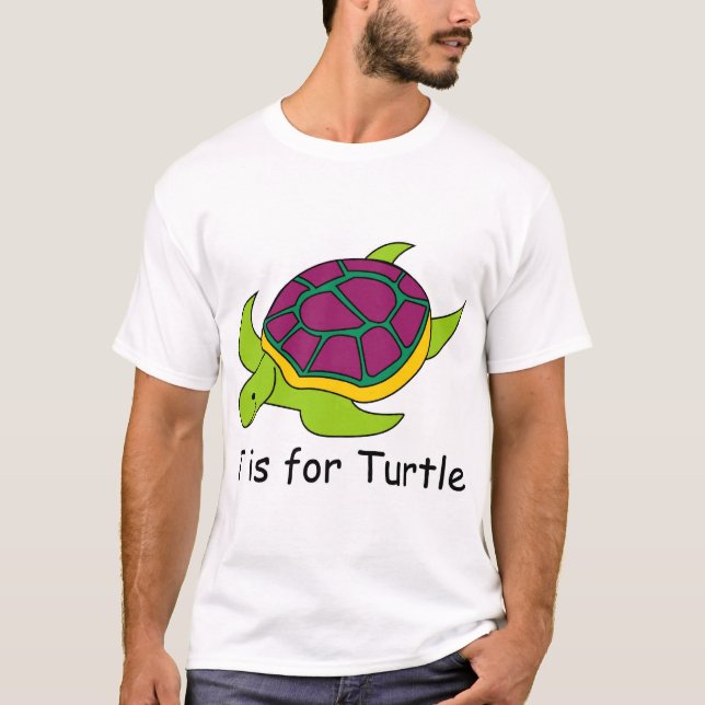 Camiseta T está para la tortuga (Anverso)