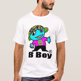 Camiseta T-falda del muchacho de B