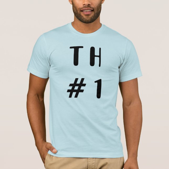 CAMISETA T H # 1 (Anverso)