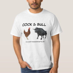Camiseta ¡T hilarantes del "GALLO y de BULL" por todo