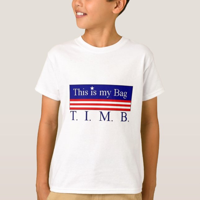 Camiseta T.I.M.B. Camisas para niños #1 (Anverso)
