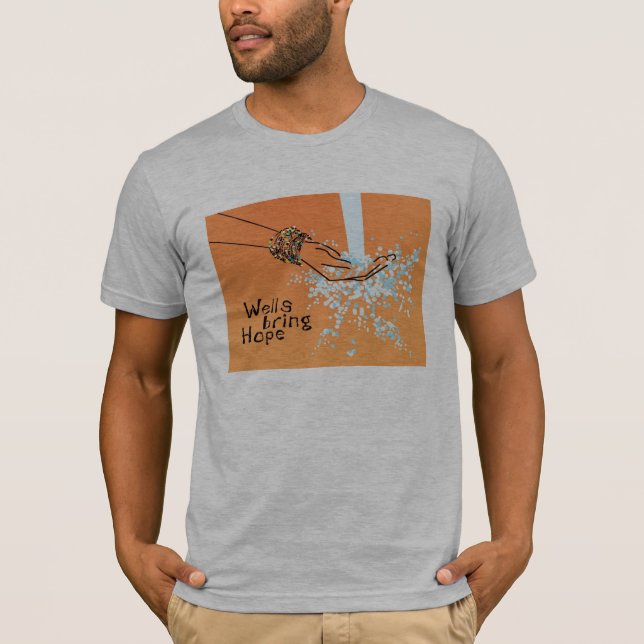 Camiseta T masculina (Anverso)
